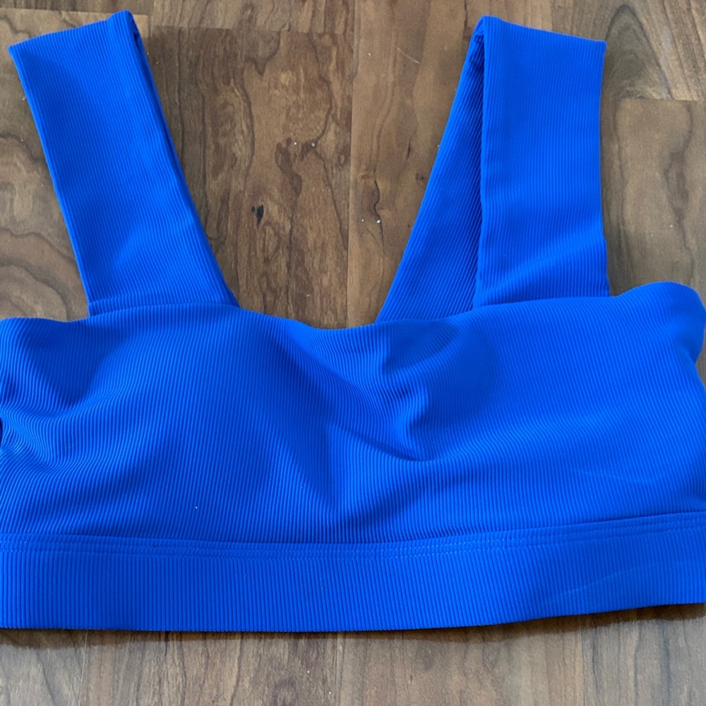 NEW Wilo the Label Blue Sports Bra - Picture 3 of 6